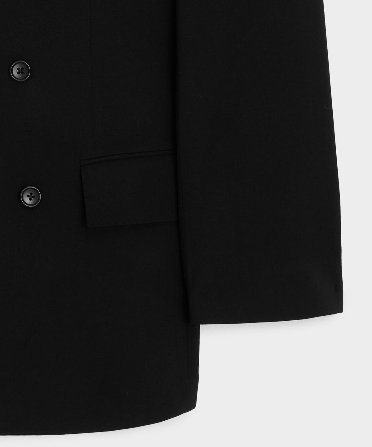 Italian Gabardine Wythe Jacket - Black
