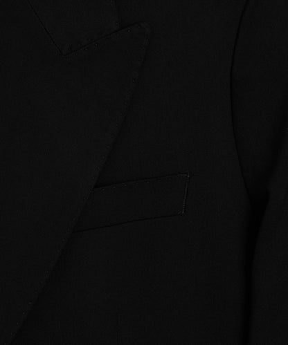 Italian Gabardine Wythe Jacket - Black