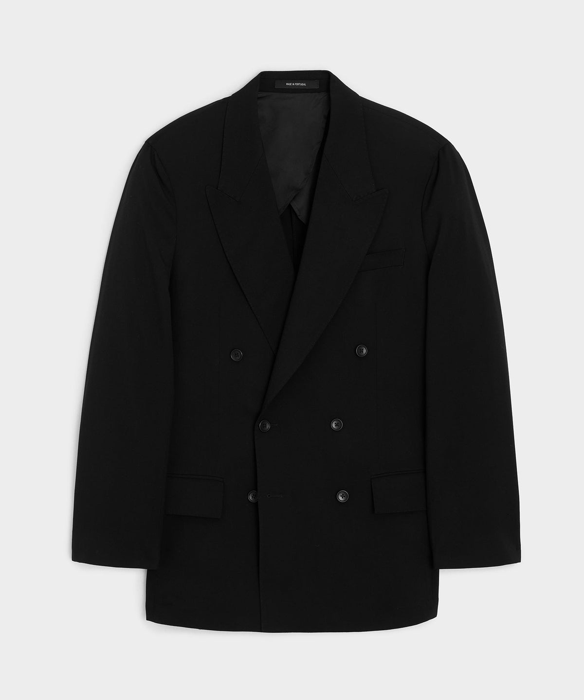 Italian Gabardine Wythe Jacket - Black