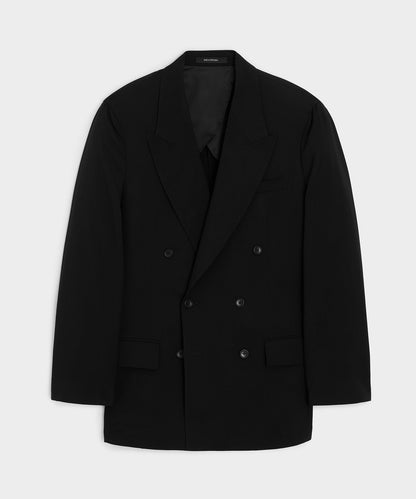 Italian Gabardine Wythe Jacket - Black