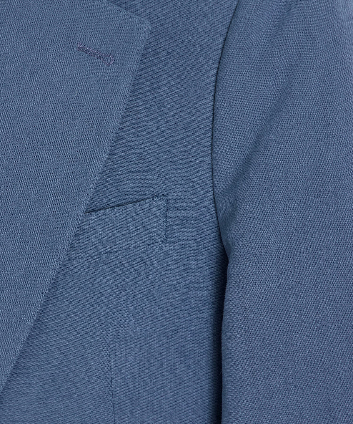 Italian Sueded Linen Sutton Jacket - Harbor Blue