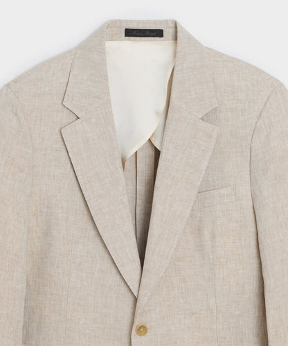 Italian Linen Sutton Jacket - Oatmeal