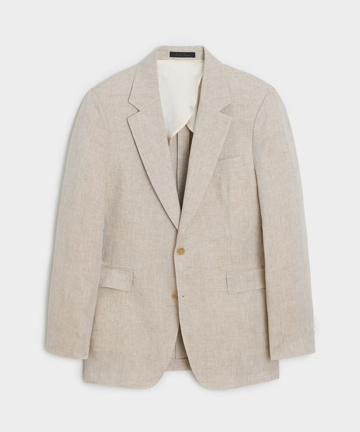 Italian Linen Sutton Jacket - Oatmeal