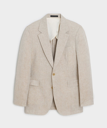 Italian Linen Sutton Jacket - Oatmeal