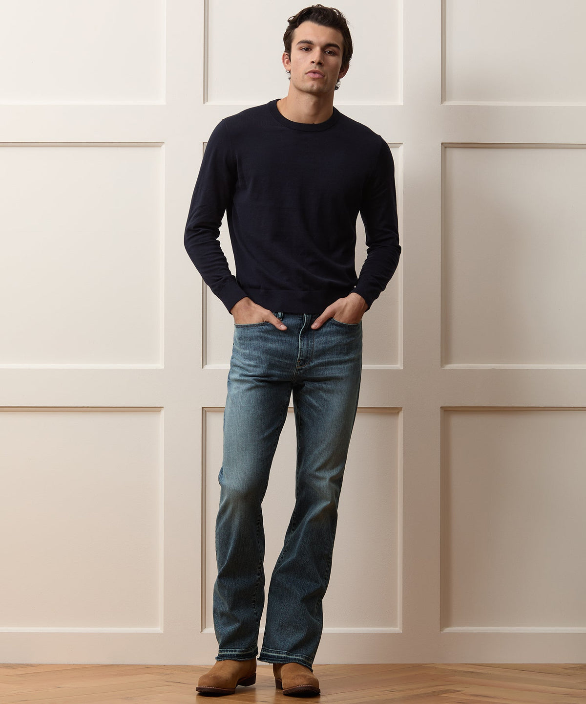 Western Jean - Medium Indigo
