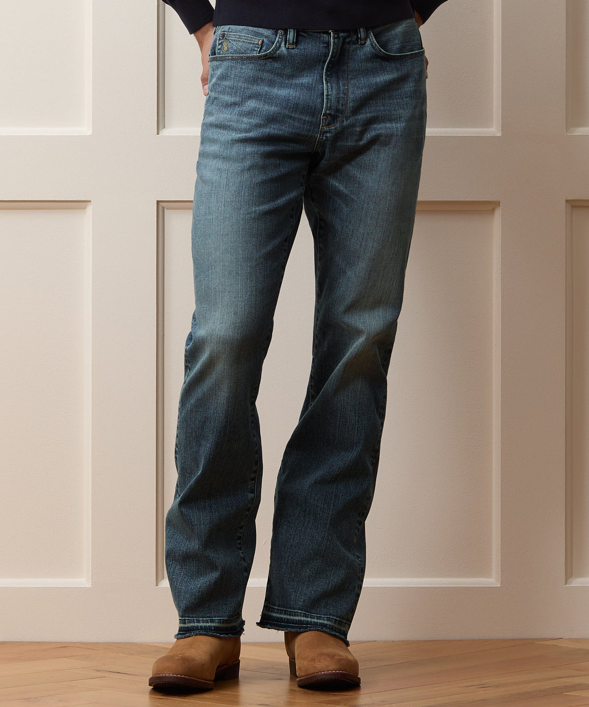 Western Jean - Medium Indigo