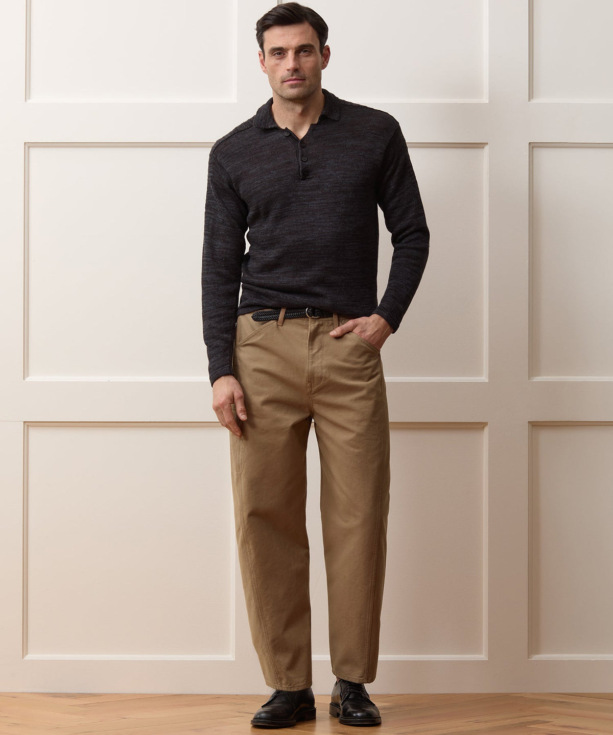 Barrel Pant - Khaki