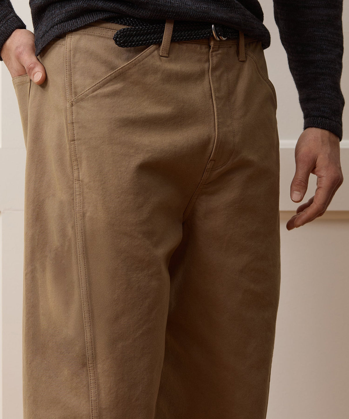 Barrel Pant - Khaki