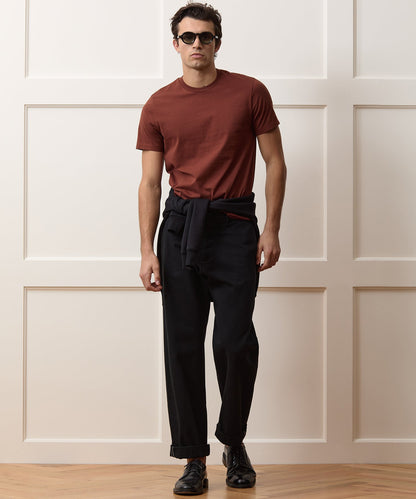 Premium Jersey Tee - Chocolate Cherry