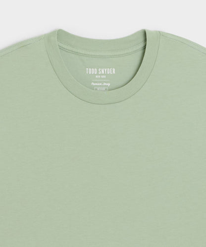 Premium Jersey Tee - Faded Jade