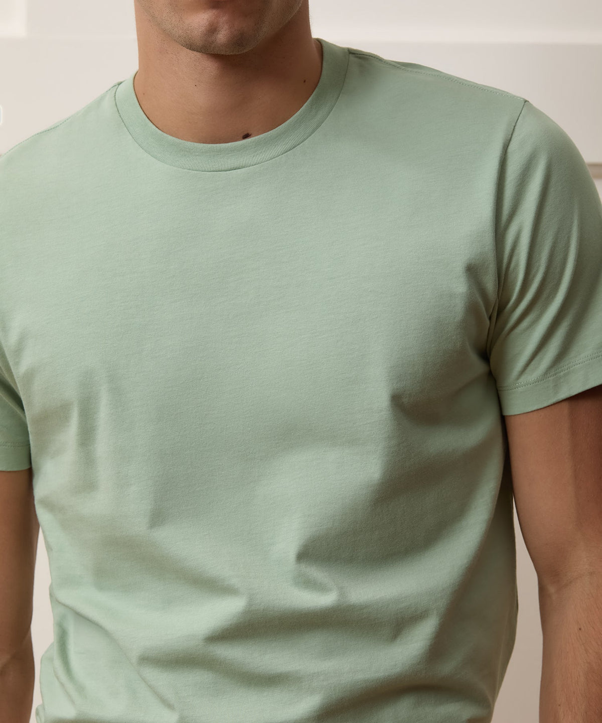 Premium Jersey Tee - Faded Jade