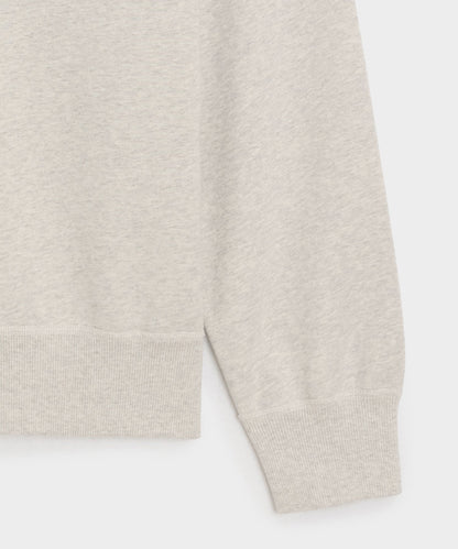 Soho V-Neck Sweatshirt - Heather Beige