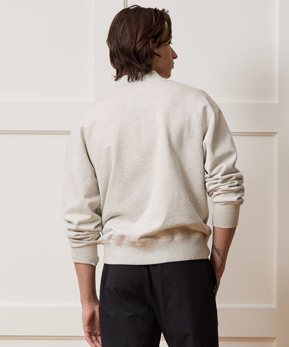 Soho V-Neck Sweatshirt - Heather Beige