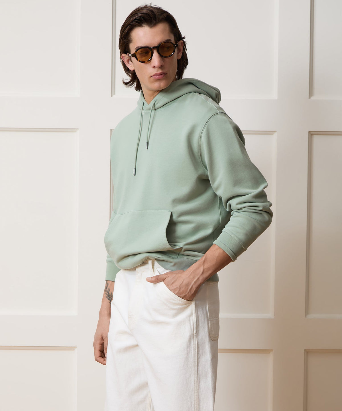 Foundation Hoodie - Faded Jade