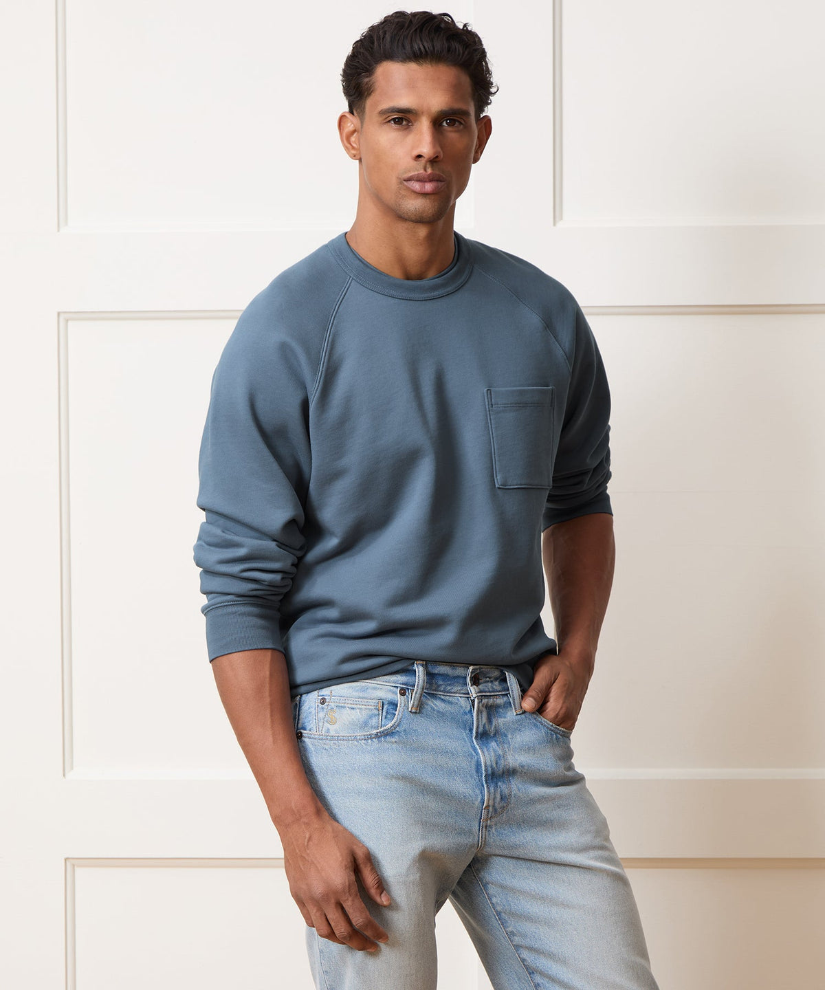 Foundation Pocket Sweatshirt - Deep Springs