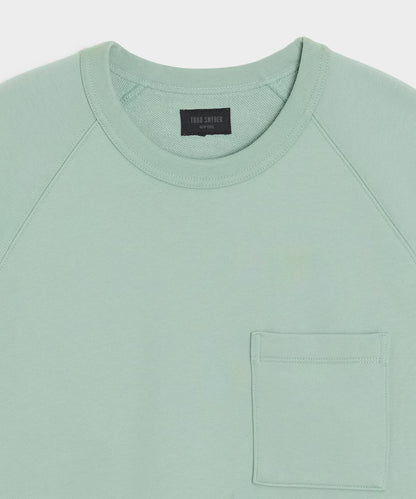 Foundation Pocket Sweatshirt - Faded Jade