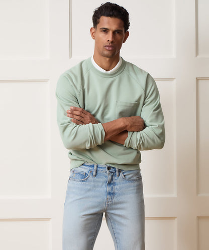 Foundation Pocket Sweatshirt - Faded Jade