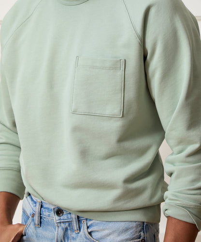 Foundation Pocket Sweatshirt - Faded Jade