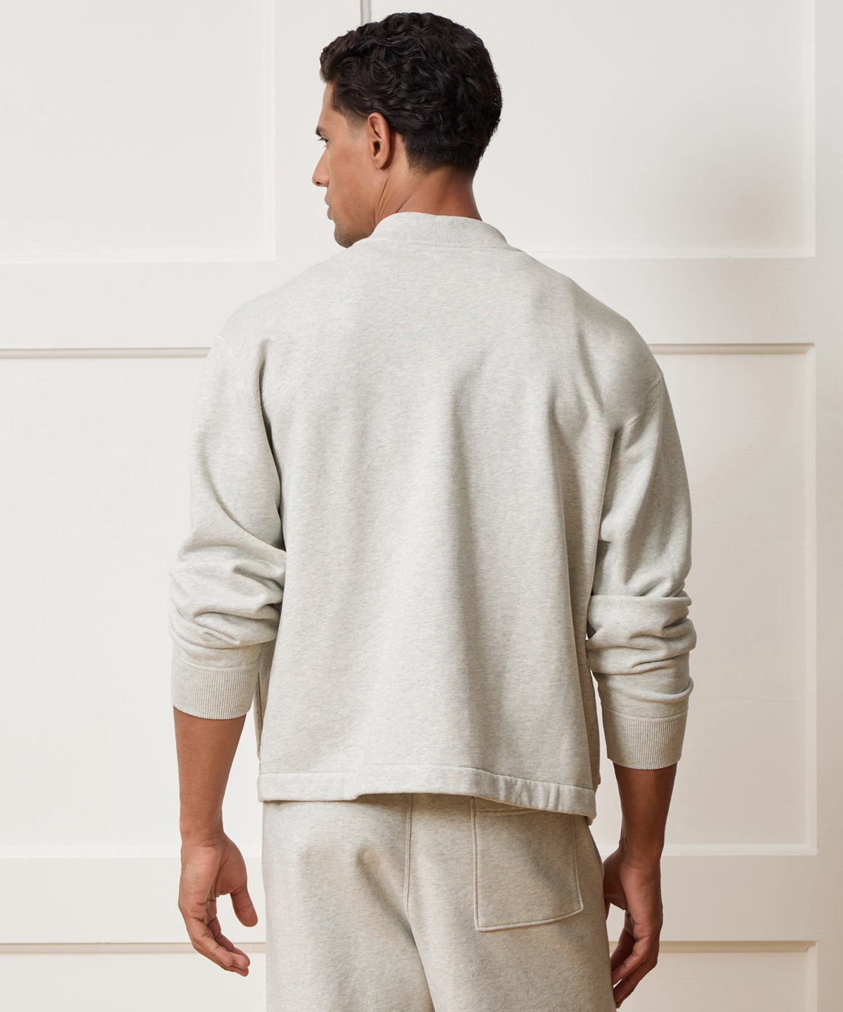 Soho Cardigan Sweatshirt - Heather Beige