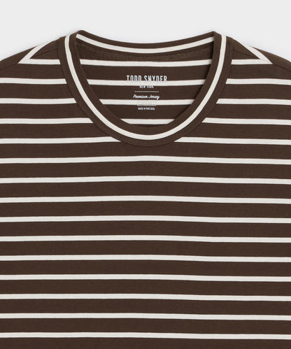 Premium Jersey Tee - Dark Mocha