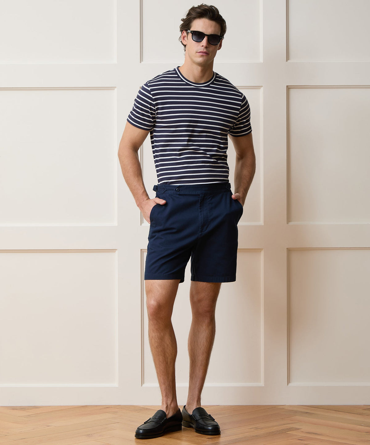 Premium Jersey Tee - Navy