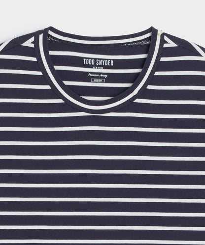 Premium Jersey Tee - Navy