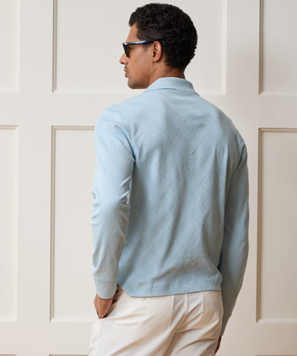 Cotton Jacquard Polo - Rapids