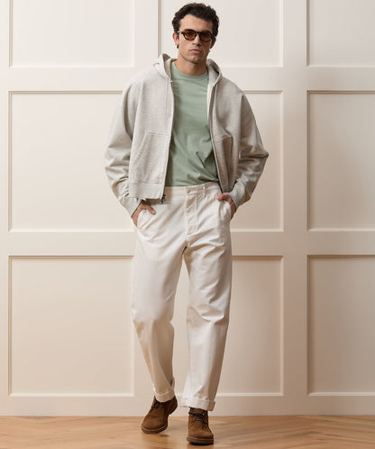 Soho Full-Zip Sweatshirt - Heather Beige