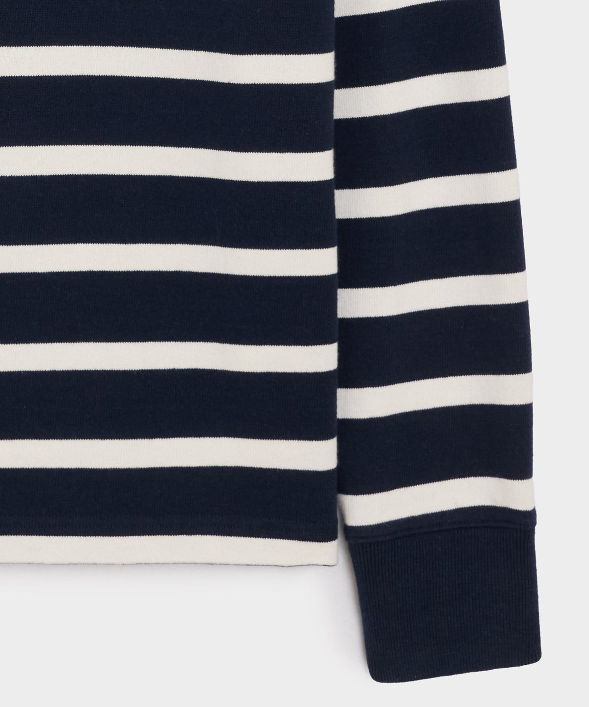 Striped Rugby Shirt - Navy