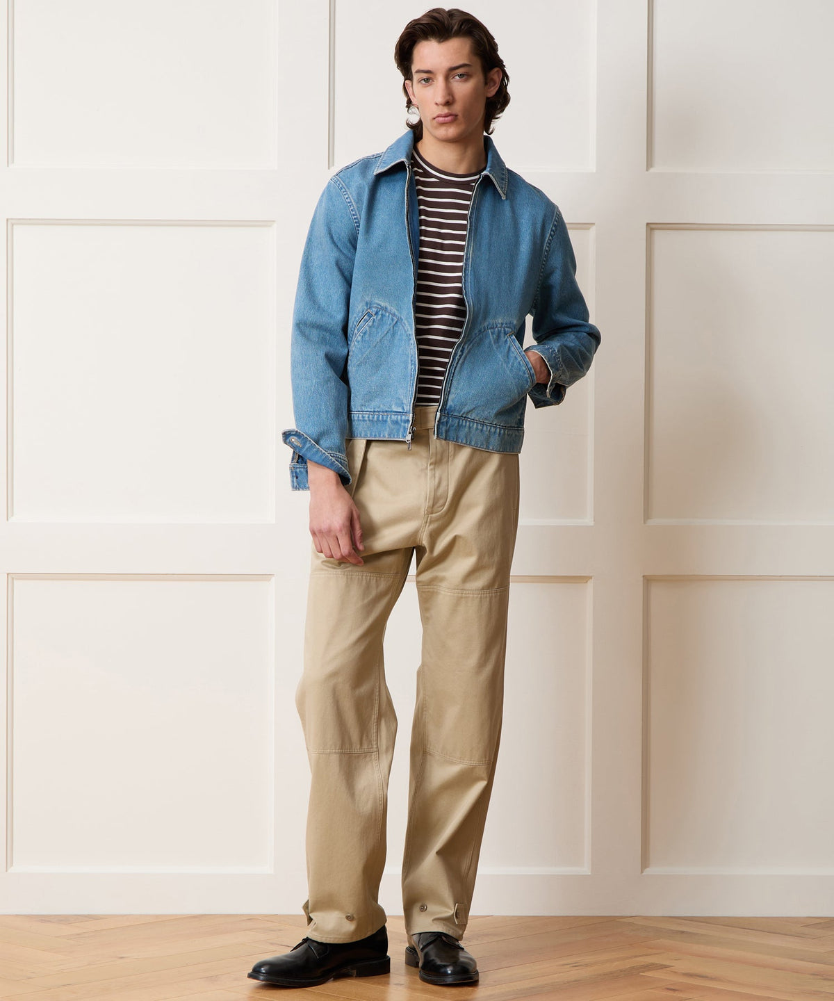 Denim Farmers Jacket - Washed Indigo