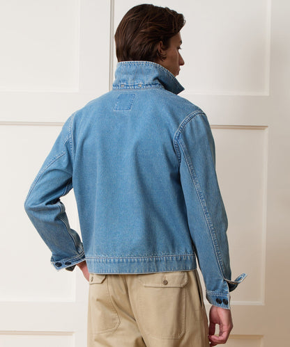 Denim Farmers Jacket - Washed Indigo