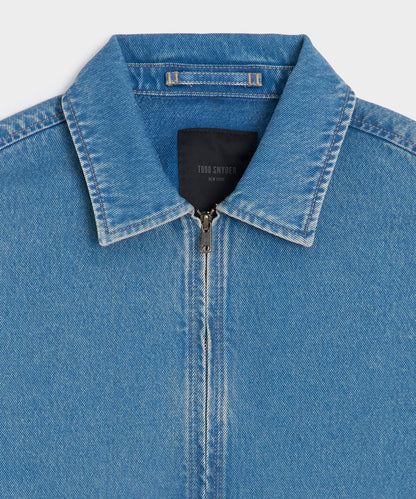 Denim Farmers Jacket - Washed Indigo
