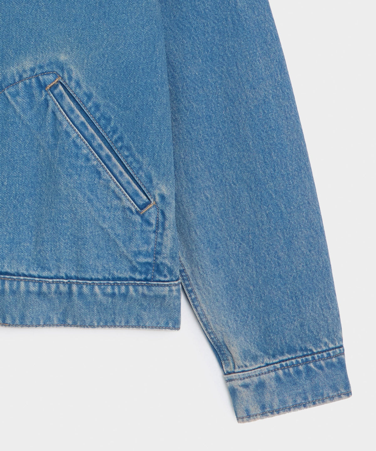 Denim Farmers Jacket - Washed Indigo