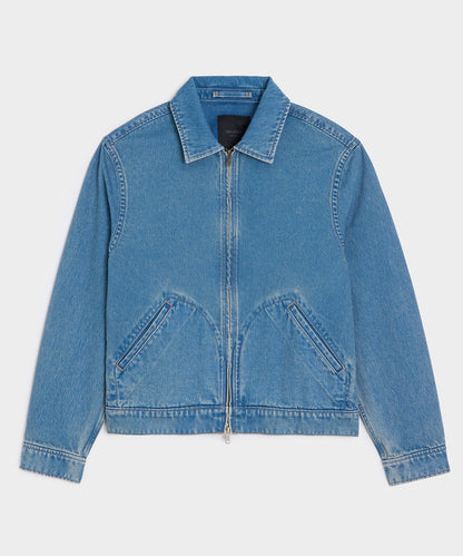 Denim Farmers Jacket - Washed Indigo