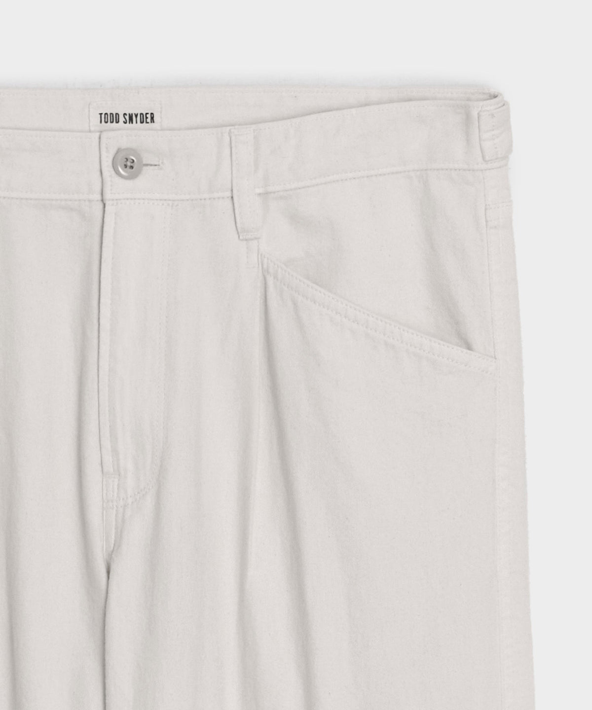 Pleated Welder Pant - Stone