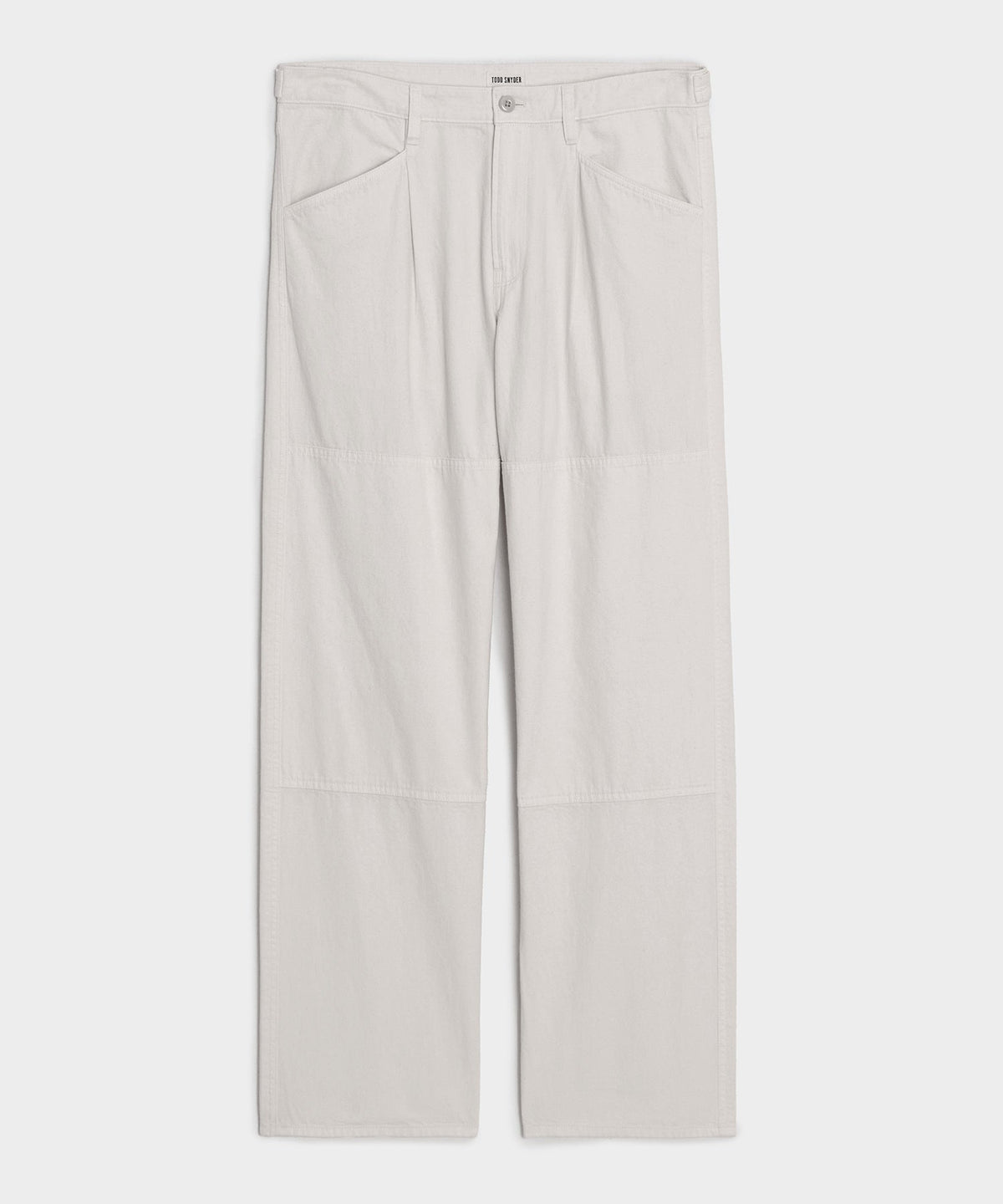 Pleated Welder Pant - Stone