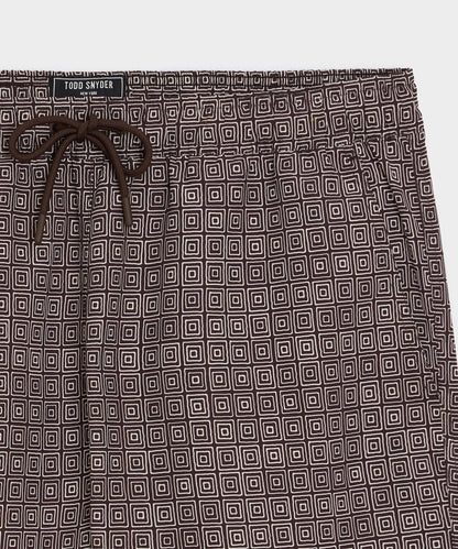 5" Montauk Swim Trunk - Brown