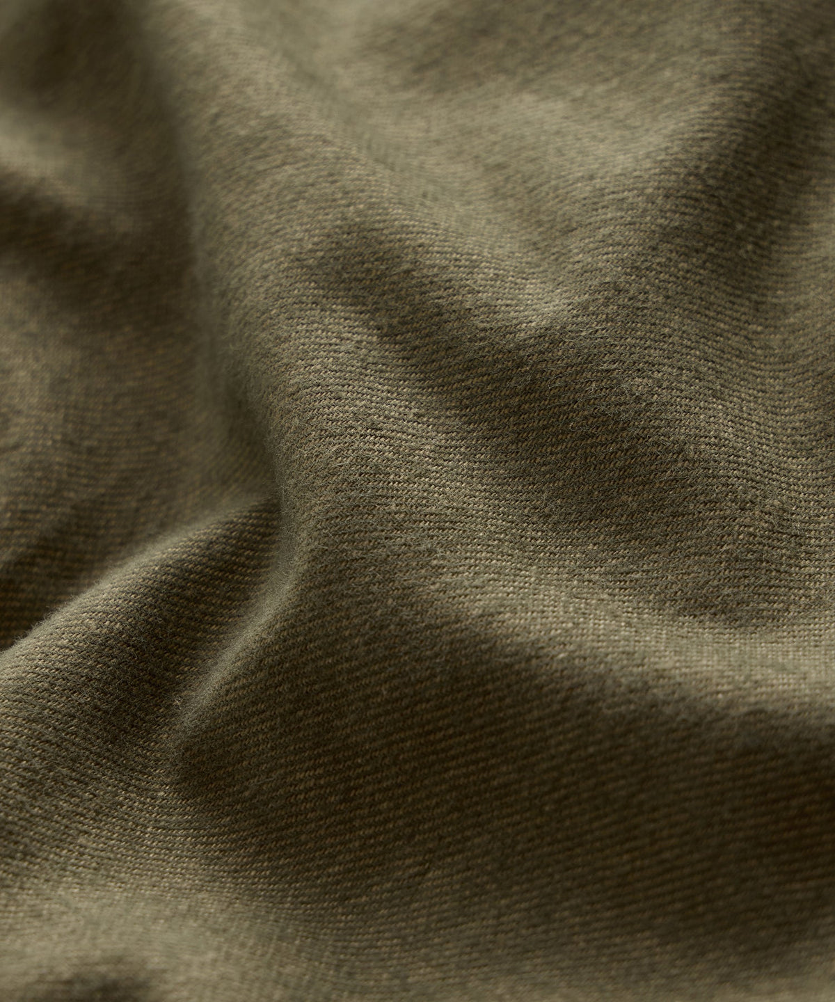 Italian Heathered Cotton Gurkha Trouser - Green