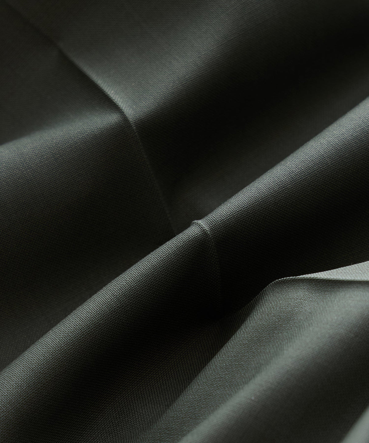 Italian Wool Mohair Sutton Trouser - Green Smoke