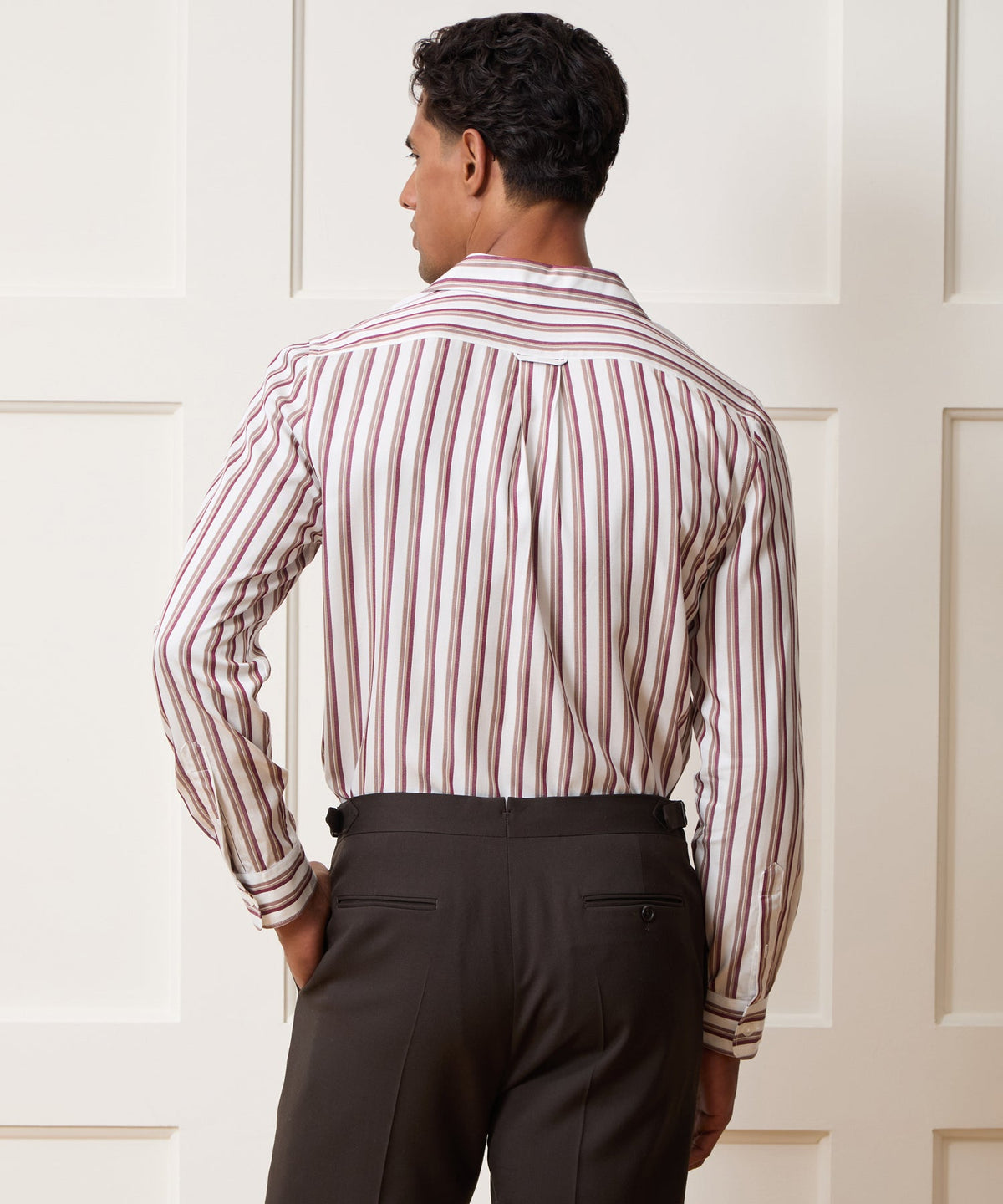 Striped Hollywood Shirt - White
