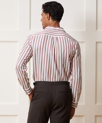 Striped Hollywood Shirt - White