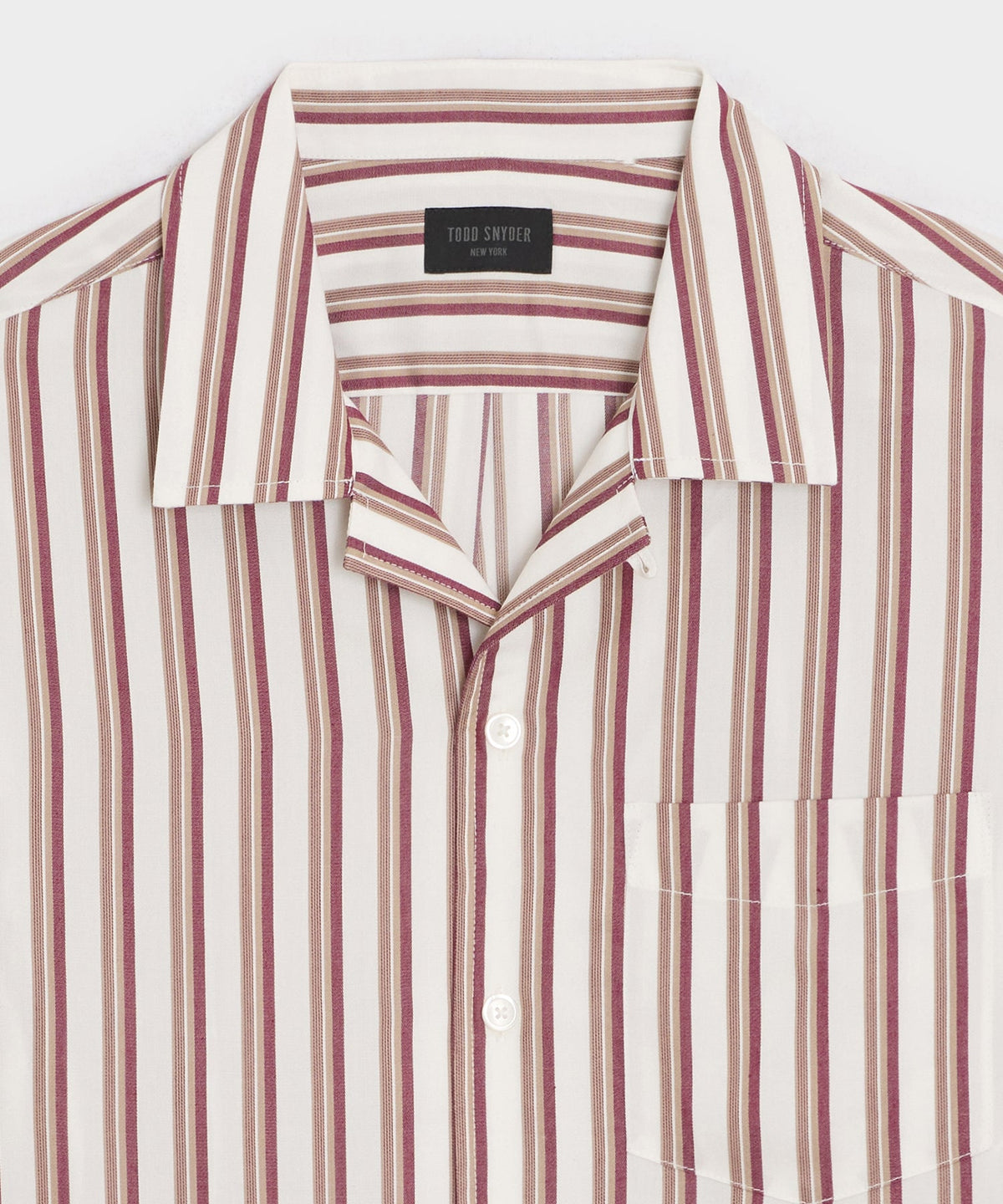 Striped Hollywood Shirt - White