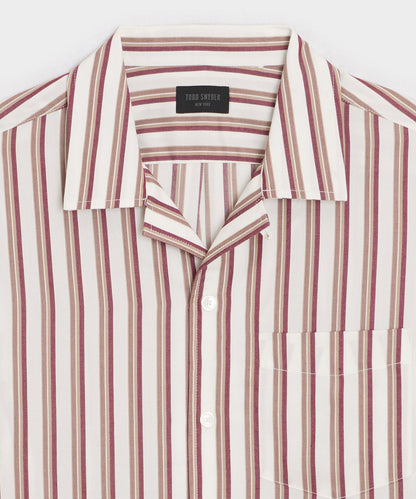Striped Hollywood Shirt - White