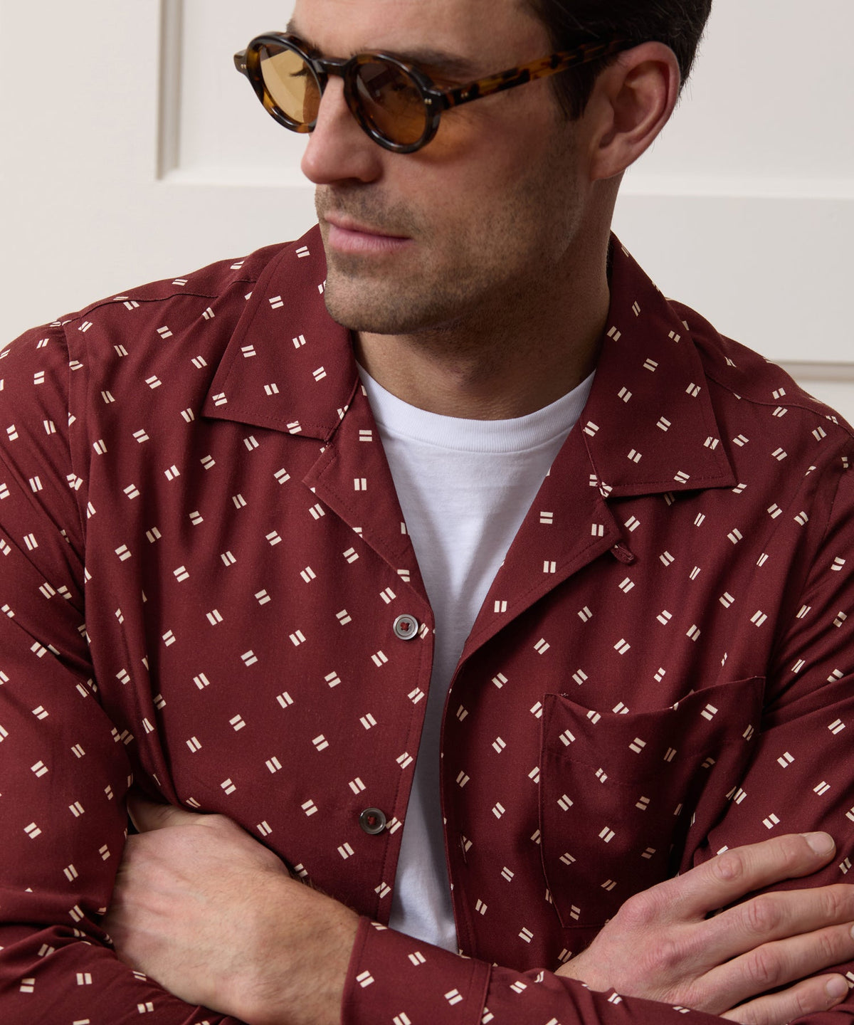 Hollywood Shirt - Burgundy