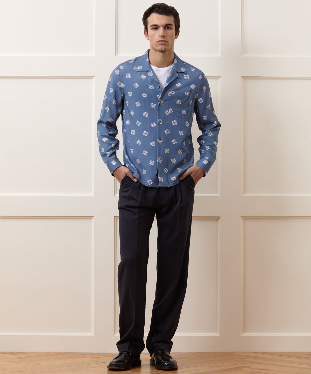 Hollywood Shirt - Steel Blue