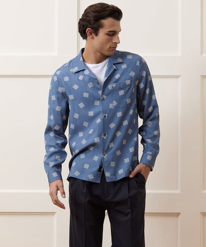 Hollywood Shirt - Steel Blue