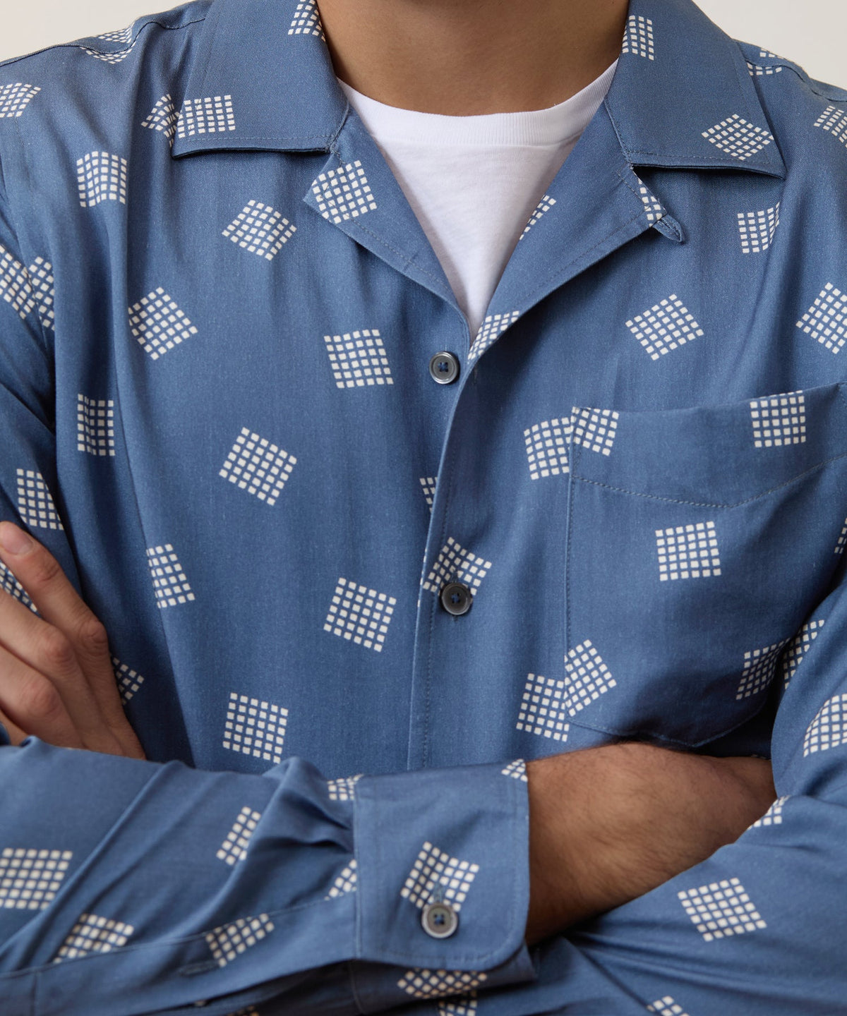 Hollywood Shirt - Steel Blue