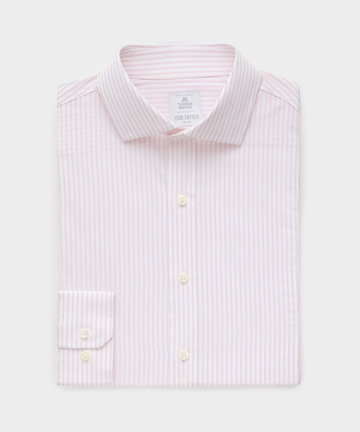 End-On-End Poplin Dress Shirt - Pink