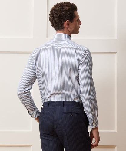 End-On-End Poplin Dress Shirt - Blue
