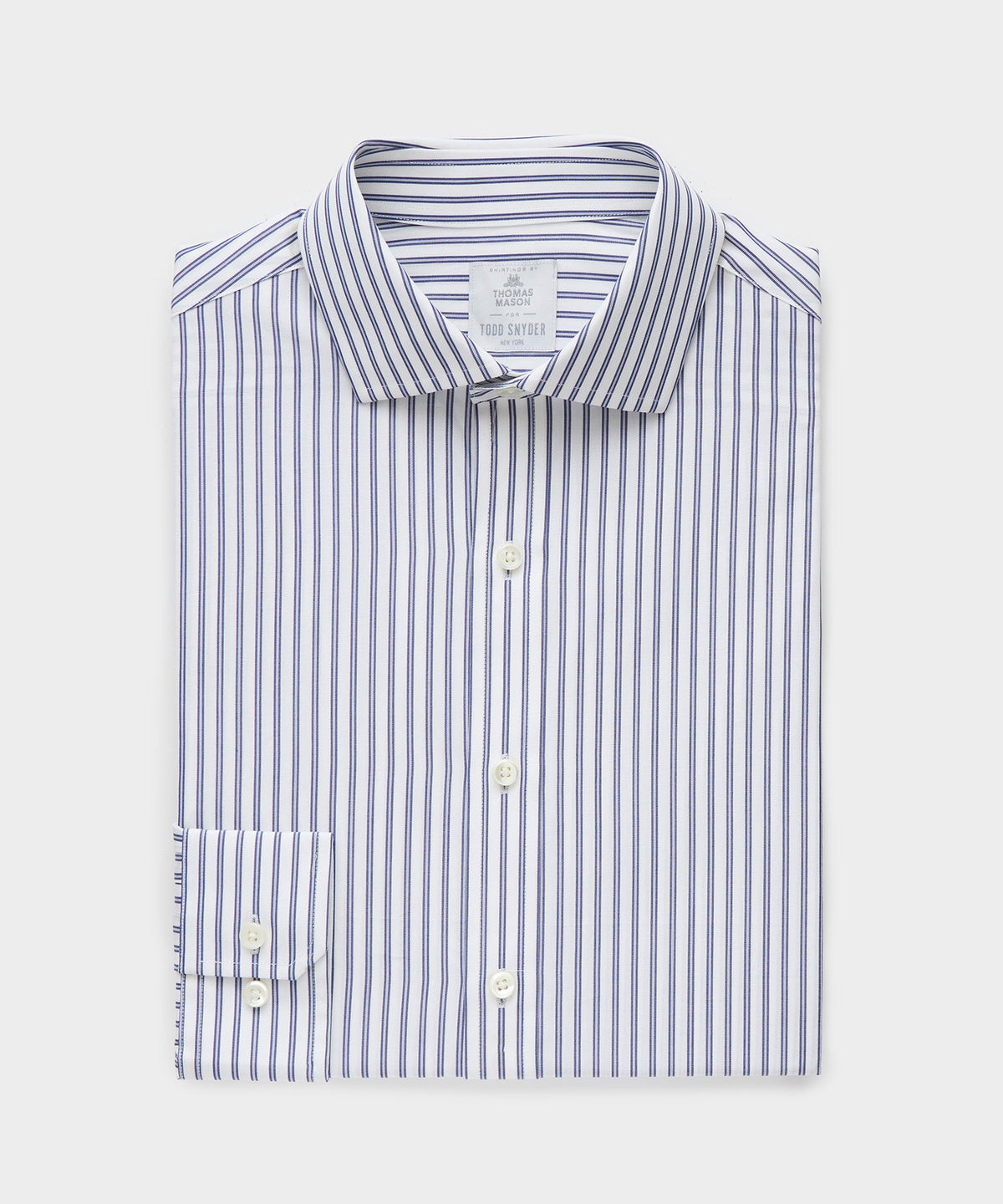End-On-End Poplin Dress Shirt - Blue